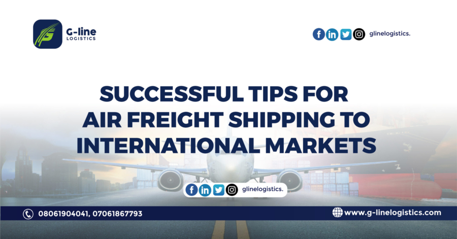 tips for successful air freight shipping